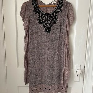 Embroidered party dress